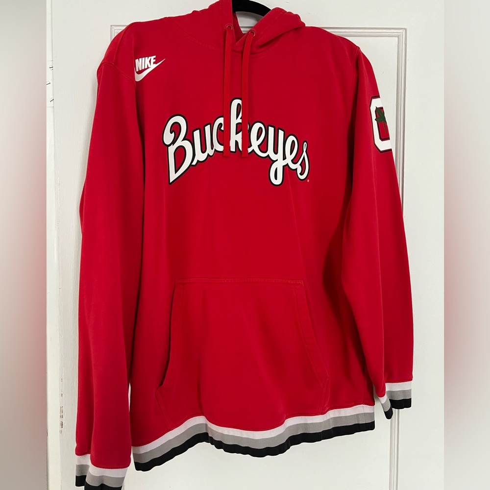 Nike Red Ohio State Buckeyes Hoodie/Sweatshirt